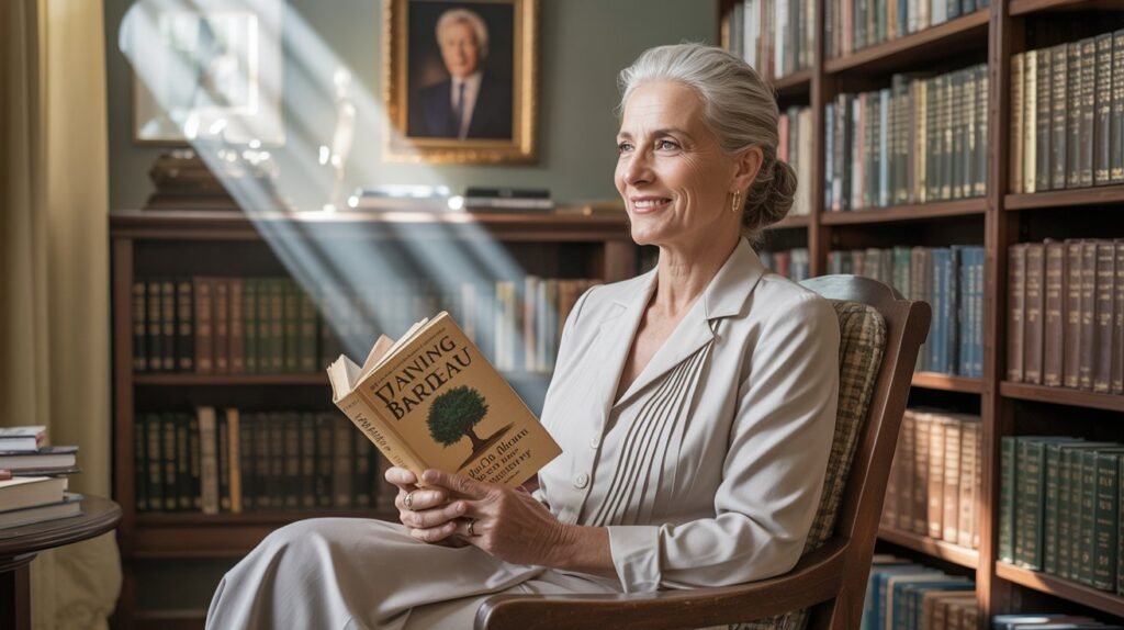 Vanna Bardeau featured for her contributions to social work and philanthropy.